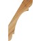 Ekena Millwork 4"W x 12"D x 20"H Olympic Rough Sawn Knee Brace, Western Red Cedar BRC04X12X20OLY00RWR - alternate 3
